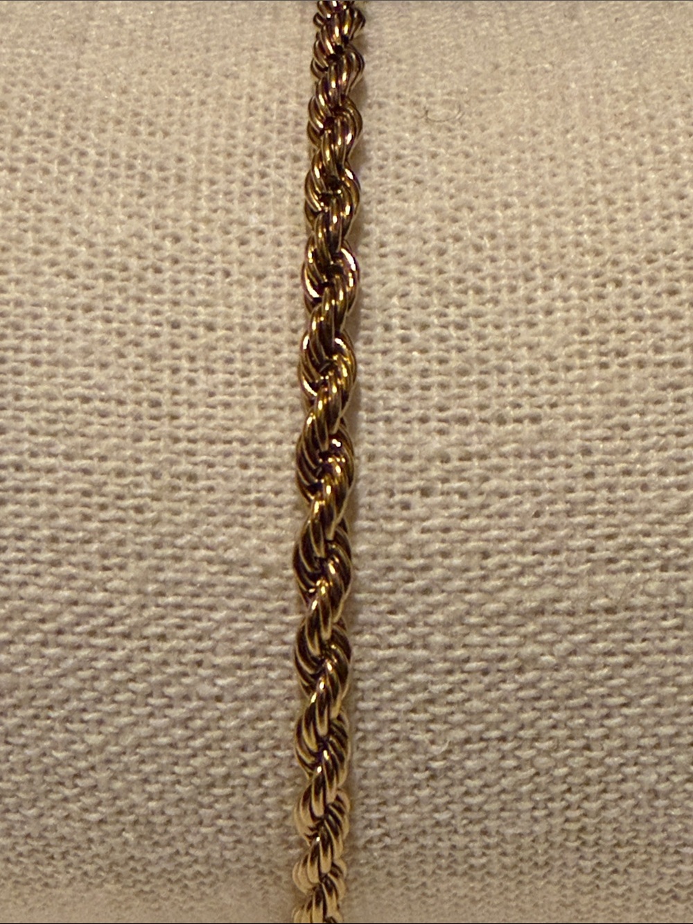 Classic Gold Rope Chain Bracelet - Women Jewelry